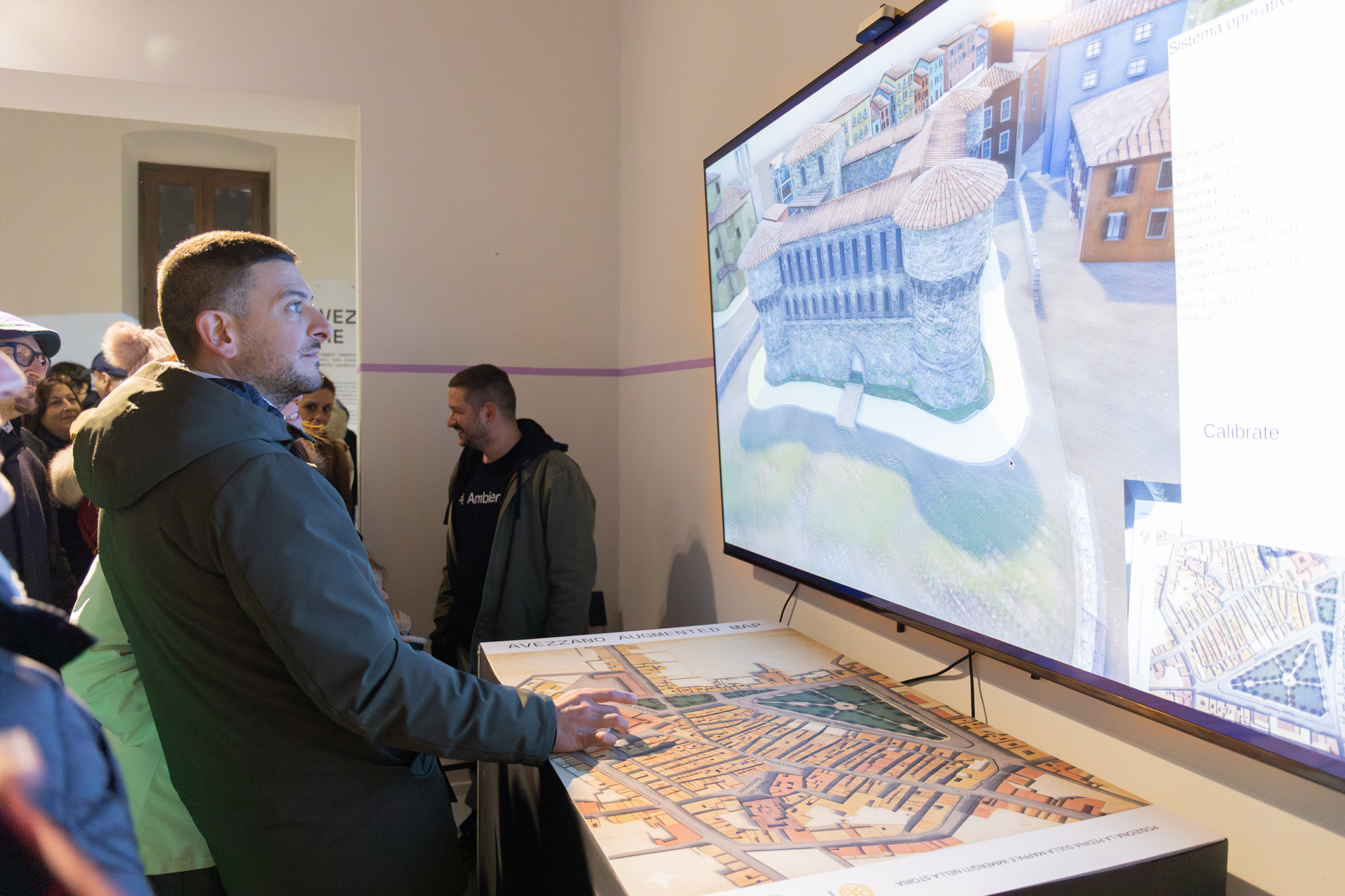 The Phygimap @Avezzano che fu permanent installation (photo by panamamedia.it/)